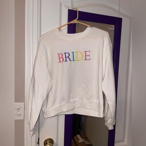 Bride pulllover